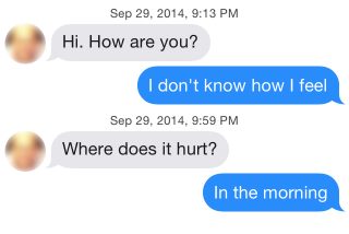 Illustration for article titled Using iOS 8’s QuickType on Tinder Will Not Get You Laid